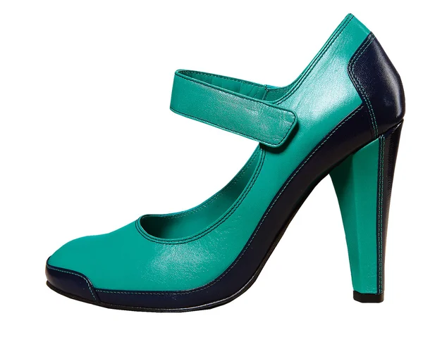 Green shoe — Stock Photo, Image