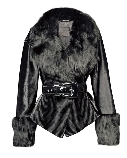 Меховое пальто — стоковое фото