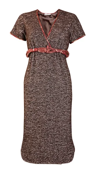 Brown dress — Stock Photo, Image