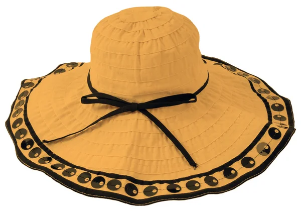 Sarı şapka — Stok fotoğraf