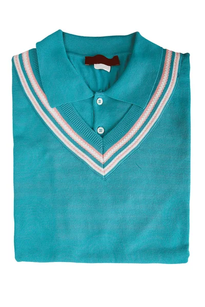 Ανδρικό πουκάμισο με κοντά μανίκια — Φωτογραφία Αρχείου