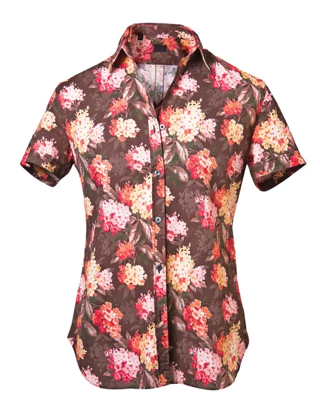 Verão de homem na moda uma camisa com cores — Fotografia de Stock