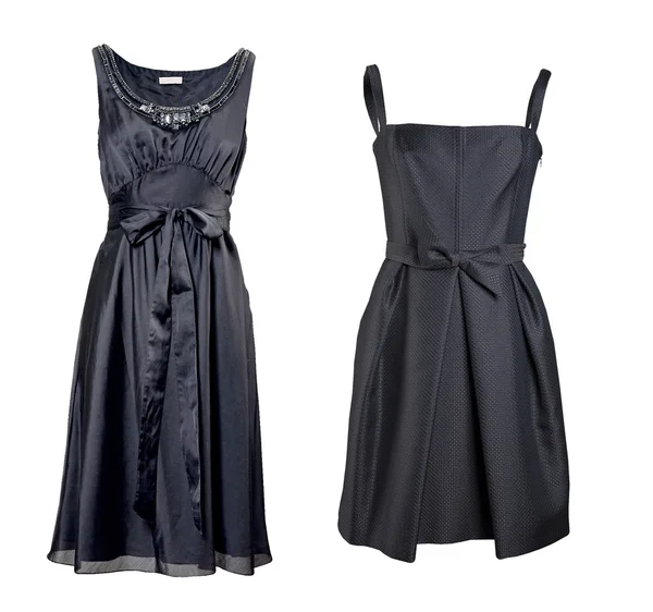 Två svarta klänningar — Stockfoto