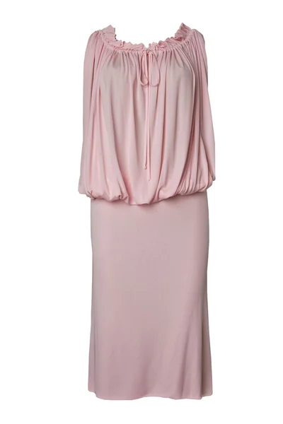 Růžové šaty — Stock fotografie