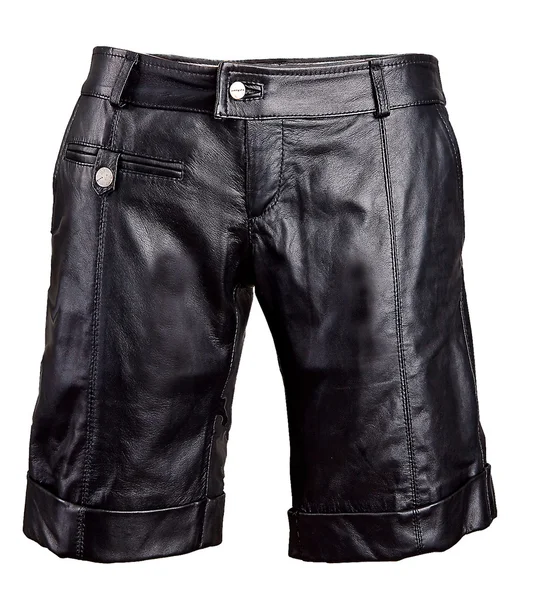 Leather shorts — Stock Photo, Image