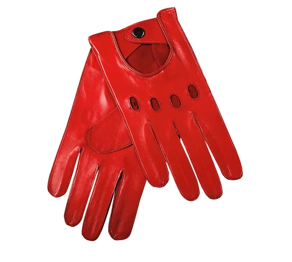 Rote Handschuhe — Stockfoto
