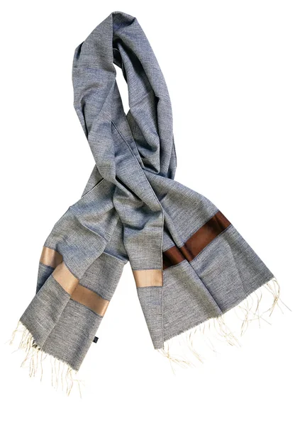 Grey scarf — Stock Photo, Image