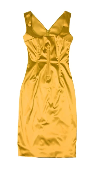 Vestido amarelo — Fotografia de Stock