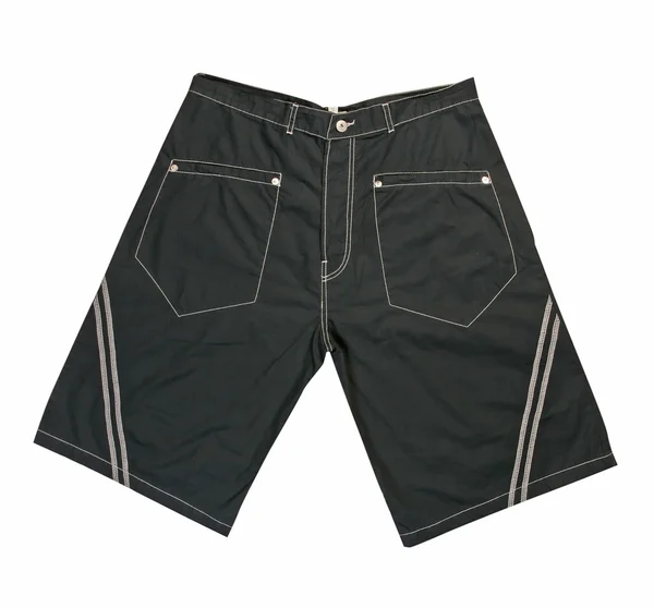 Pantalones cortos deportivos negros — Foto de Stock