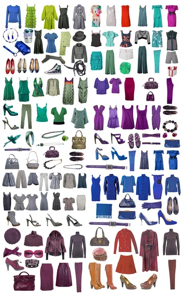 Klädkollektion — Stockfoto