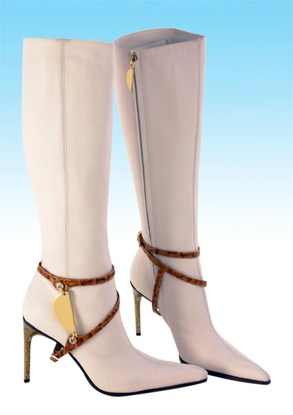 White boots — Stock Photo, Image