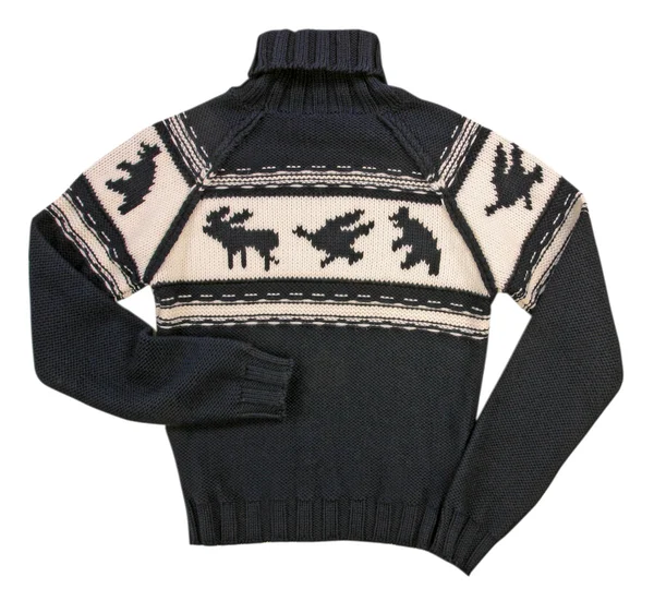 Winter woolen sweater jacket — Stock Photo, Image