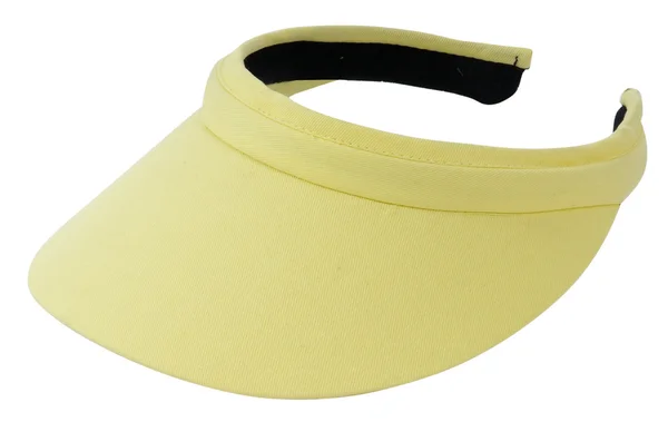 Yellow visor — Stock Photo, Image