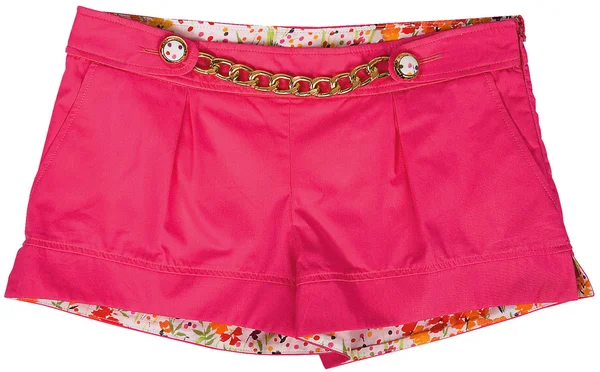 Pantalones cortos de color rosa — Foto de Stock