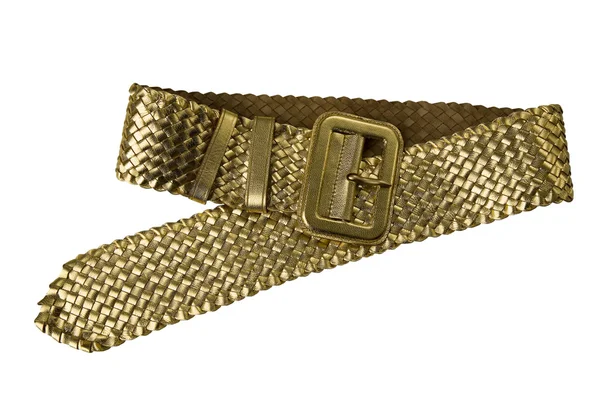 Gold belt — стокове фото