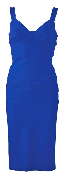Vestido azul — Fotografia de Stock