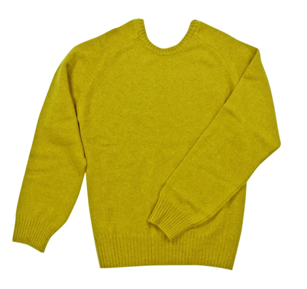 Yellow sweater — Stock Photo, Image
