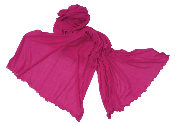 Розовый шарф — стоковое фото