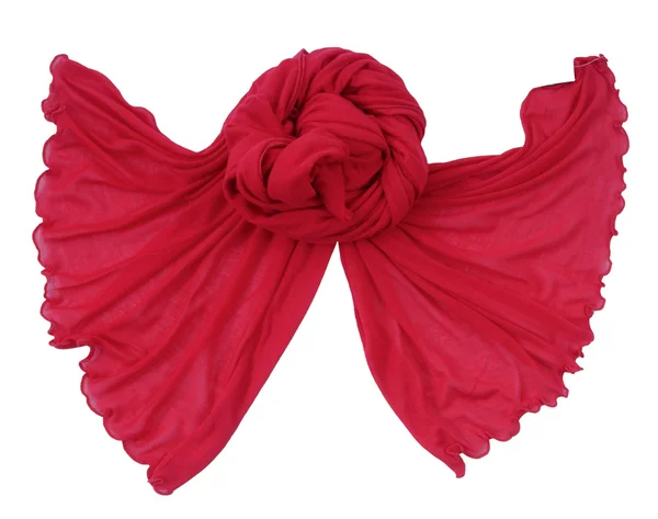 Red scarf — Stock Photo, Image