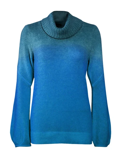 Niebieski sweter — Zdjęcie stockowe