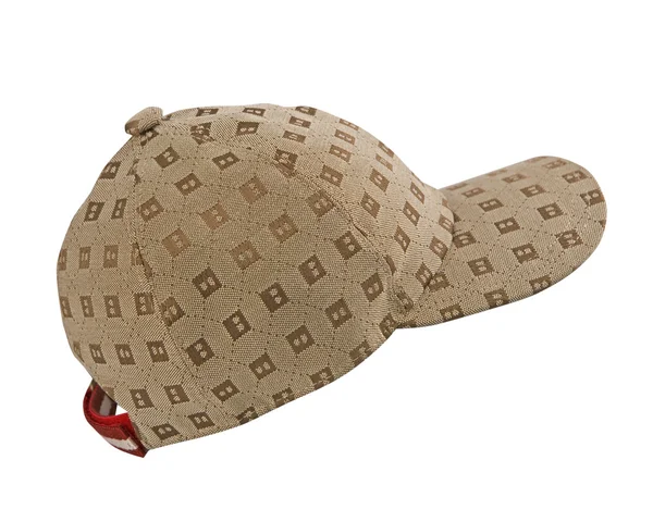 Brown check cap — Stock Photo, Image