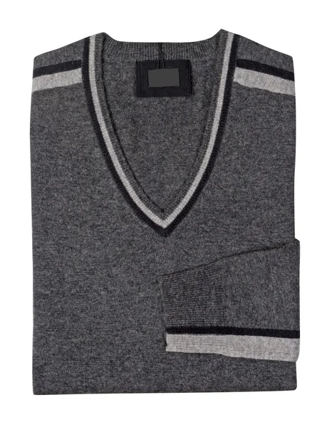 Szary sweter — Zdjęcie stockowe