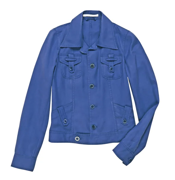 Голубая куртка — стоковое фото