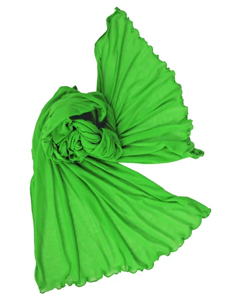 绿色围巾 — 图库照片