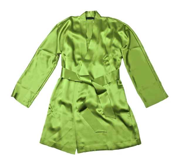 Zelené šaty — Stock fotografie