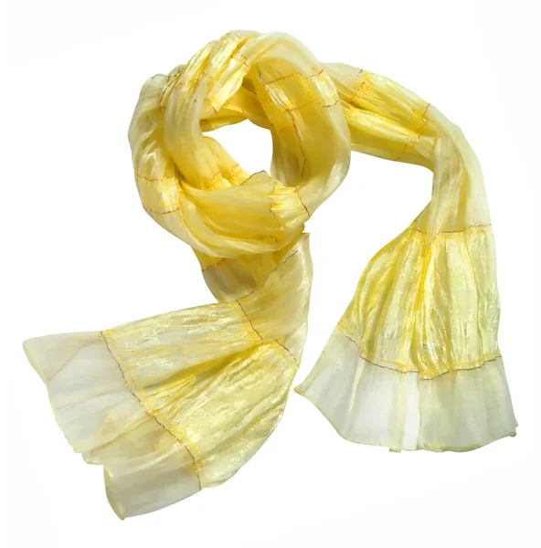 Bufanda amarilla — Foto de Stock