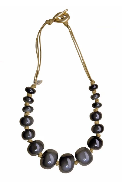 Black beads — Stock Photo, Image