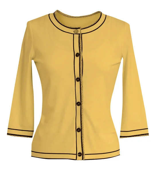 Camicia gialla — Foto Stock