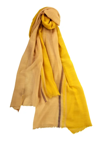 Yellow scarf — Stock Photo, Image