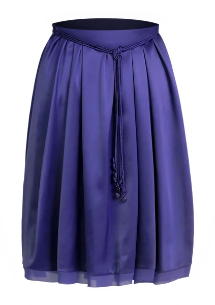 Голубая юбка — стоковое фото