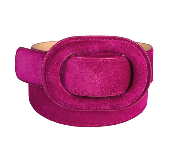 Violet belt — Stock Photo, Image