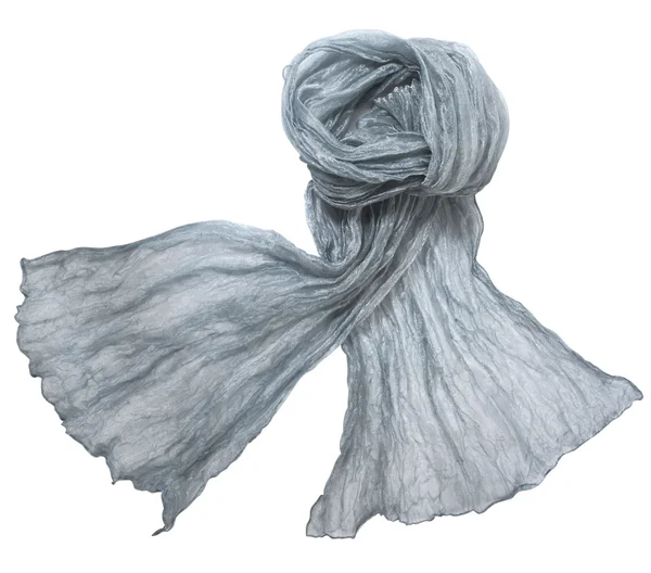 Gray scarf — Stock Photo, Image