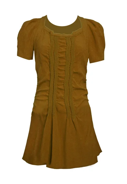 Brown dress — Stock Photo, Image