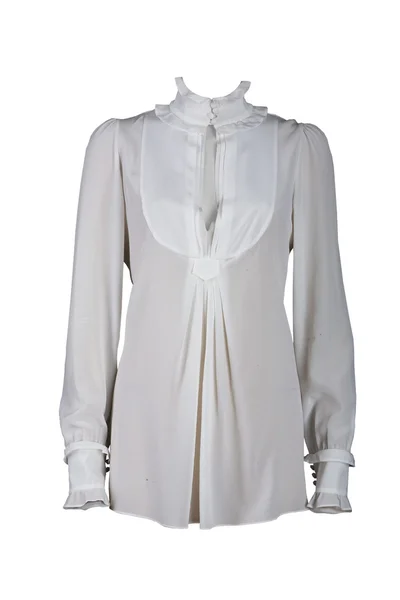Blusa blanca — Foto de Stock
