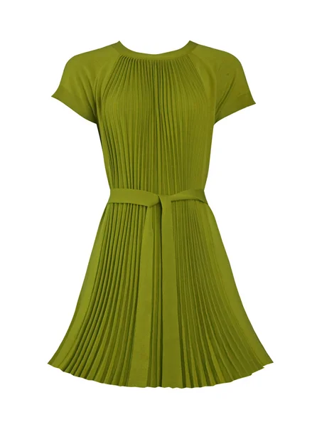 Зеленое платье — стоковое фото