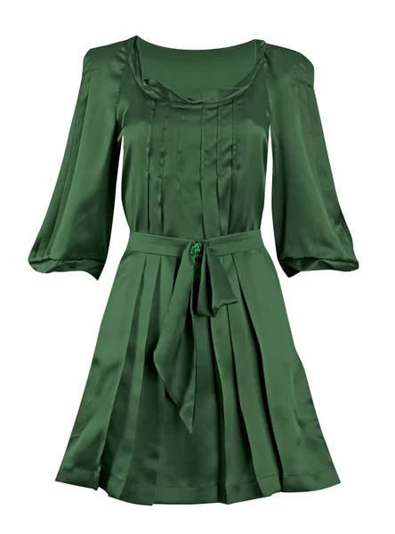 Grön klänning绿色的裙子 — Stockfoto