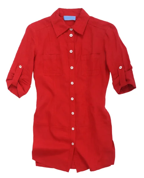 붉은 셔츠 — 스톡 사진