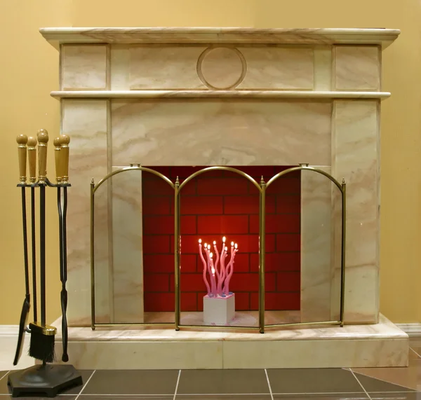 Fireplace — Stock Photo, Image