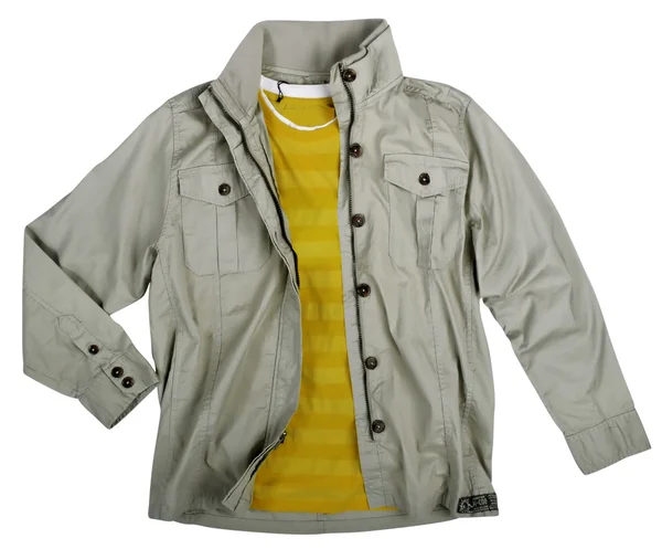 Grey jacket — Stock Photo, Image