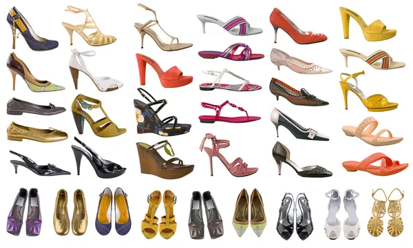 Collezione scarpe — Foto Stock