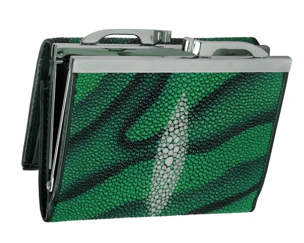 Grüne Handtasche — Stockfoto