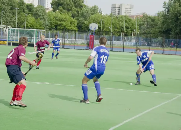 Tournoi régional de hockey pour hommes déchaîné . — Photo