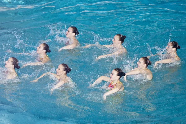 stock image Synchronized swimming