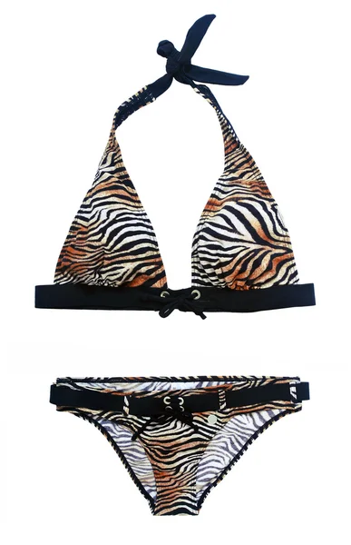 Leopard swimsuit — Stock Photo, Image