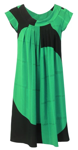 Zelené letní šaty — Stock fotografie