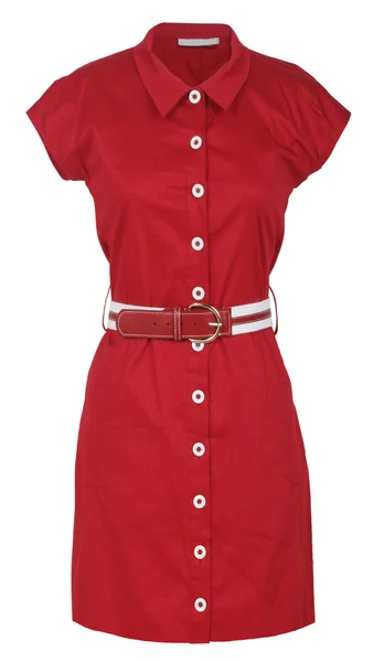 Rotes Kleid — Stockfoto
